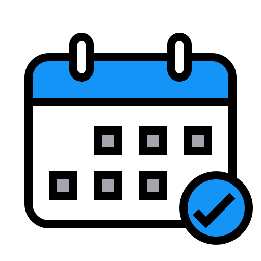 4732028 calendar date done event month icon