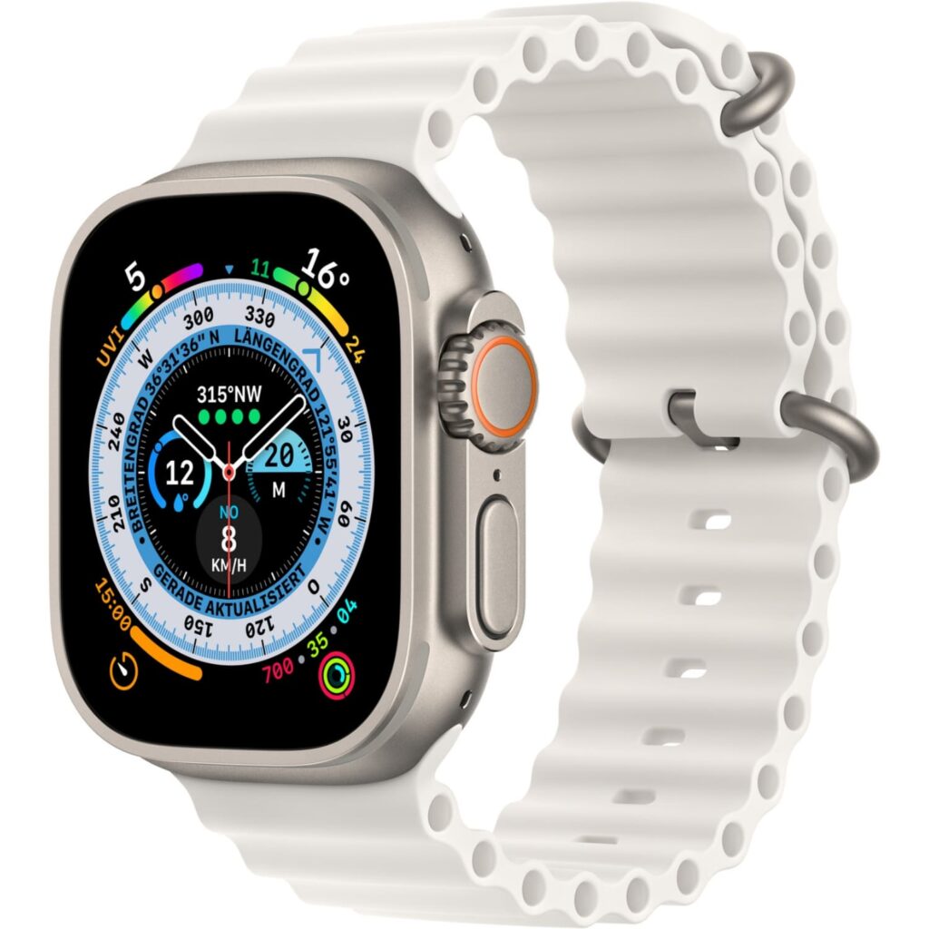 Apple Watch Ultra Titanium Ocean Band – 49mm – مولتی کالا｜Multikala